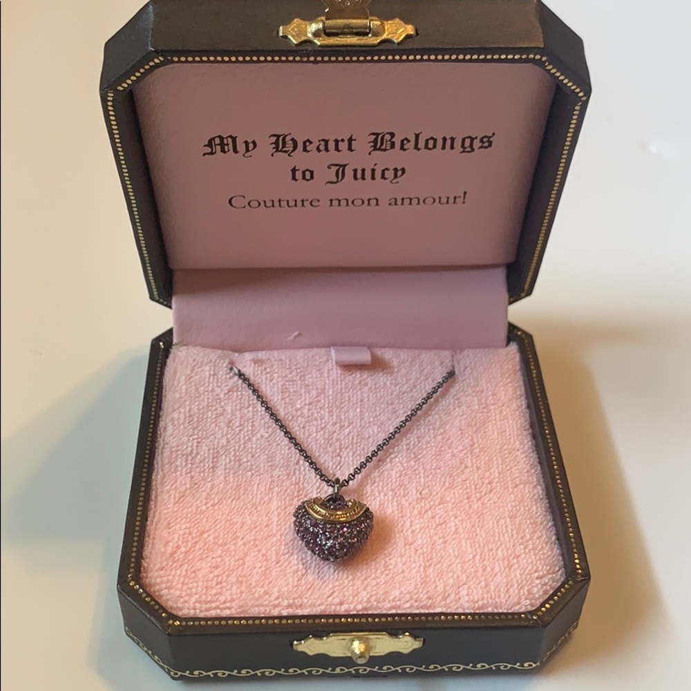 Vintage Juicy Couture purple necklace